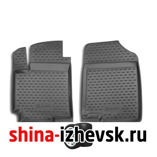 Коврик Autofamily коврики в салон для HYUNDAI Solaris, 2010-2014, 2 шт. ) в Ижевске